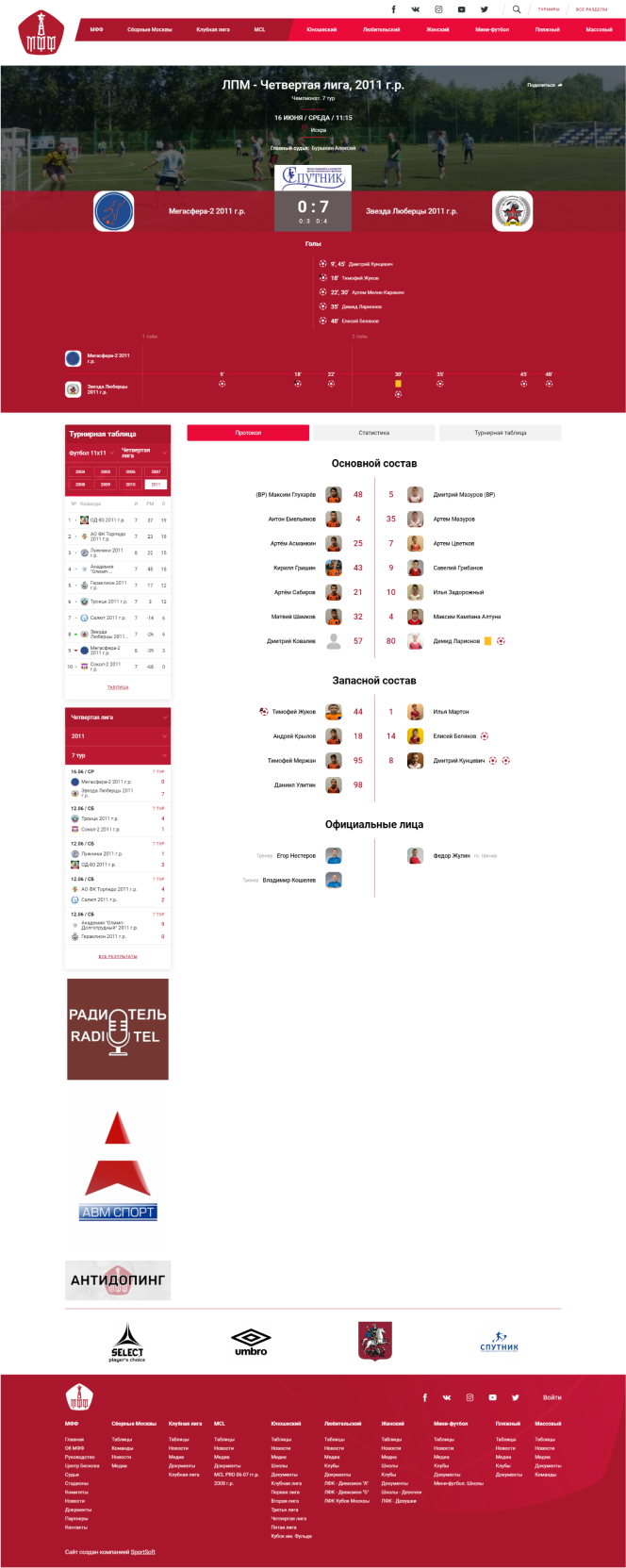 Страница из сайта